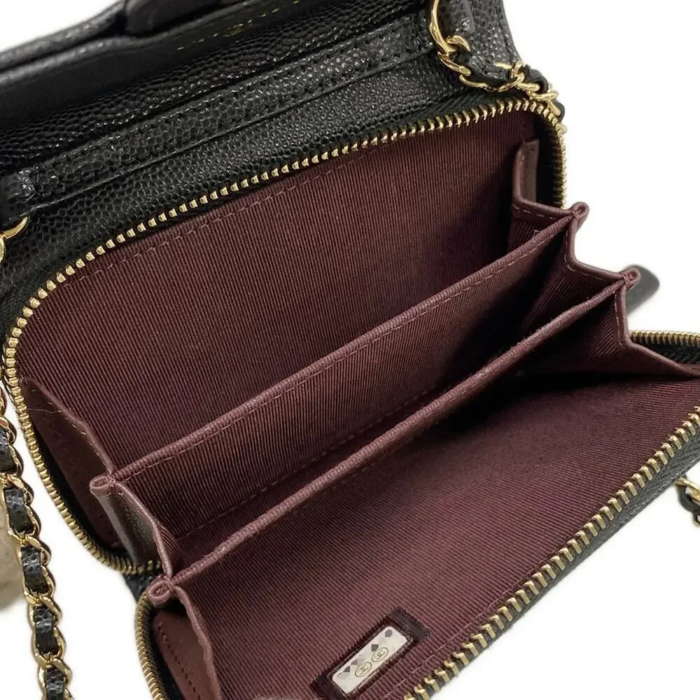 Chanel Classic Mini Chain Wallet/Matelasse Other Style Wallet AP2569